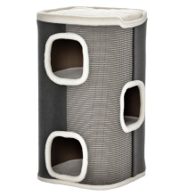Barril Rascador para Gato Gris 40 x 40 x 74 cm
