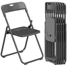 Sillas Plegable Negro 48.5 x 47 x 75 cm