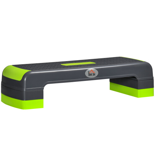 Homcom Step de Aeróbic Verde 78 x 28 x 20 cm