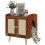 PawHut Mueble Arenero Marrón 55 x 43 x 59.6 cm 1