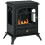 Homcom Chimenea de Etanol Negro 45 x 28 x 54 cm 1