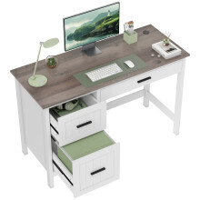 Escritorio Pequeño Blanco 120 x 50 x 76.2 cm