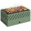 Outsunny Barbacoa de Carbón Verde 45.5 x 29 x 21 cm 1