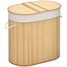 Cesto para Ropa Marrón 62.5 x 37 x 60.5 cm