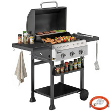 Barbacoa de Ga Negro 123 x 57 x 102 cm