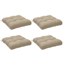 Cojines para Silla Marrón 48 x 48 x 10 cm