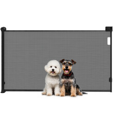 Barrera para Perro Negro 149 x 10 x 87.5 cm