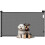 PawHut Barrera para Perro Negro 149 x 10 x 87.5 cm 1