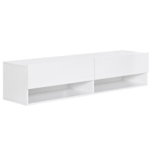Mueble de TV Blanco 140 x 32 x 31 cm