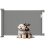 PawHut Barrera para Perro Gris 142 x 10 x 87 cm 1