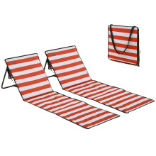 Esterillas de Playa Bicolor 142 x 51 x 40 cm