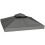 Outsunny Techo de Repuesto Gris 300 x 300 cm 1