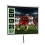 Homcom Pantalla de Proyector Blanco 203 x 152 cm 1