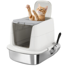 Arenero para Gato Blanco 52.4 x 41.3 x 39.8 cm