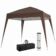 Carpa Plegable Marrón 240 x 240 x 250 cm