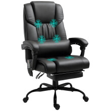 Silla de Oficina Negro 66 x 75 x 122 cm