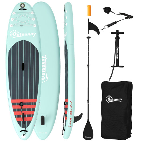 Outsunny Paddle Surf Hinchable Azul 320 x 84 x 15 cm