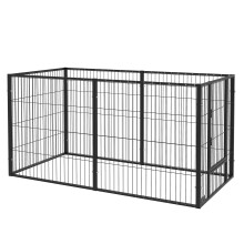 Parque para Mascota Negro 150 x 79 x 81 cm