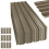 Outsunny Paneles Acero Galvanizado Marrón 129 x 45 cm 1