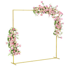 Arco de Jardín Amarillo 200 x 40 x 200 cm