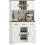 Homcom Alacena de Cocina Blanco 100 x 38 x 172 cm 1