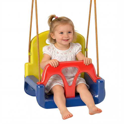 Outsunny Columpio Infantil Azul 42 x 33 x 38 cm