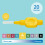 Tepe TePe Interdental Brush, Original, Yellow, 0.7mm/ISO 4, 20pcs, efficient Cleaning 2