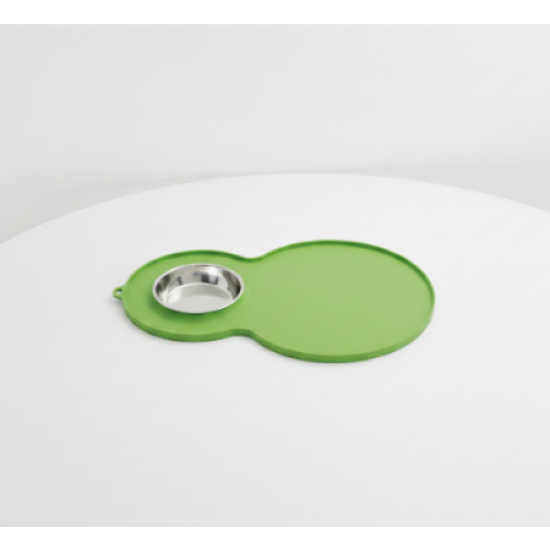 Catit Catit Peanut Placemat, Medium, Green