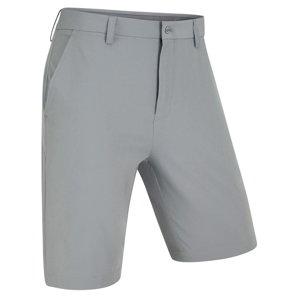 Stuburt (38" Waist, Ash) Golf Mens Sparrow Water Repellent Sustainable Stretch Golf Shorts