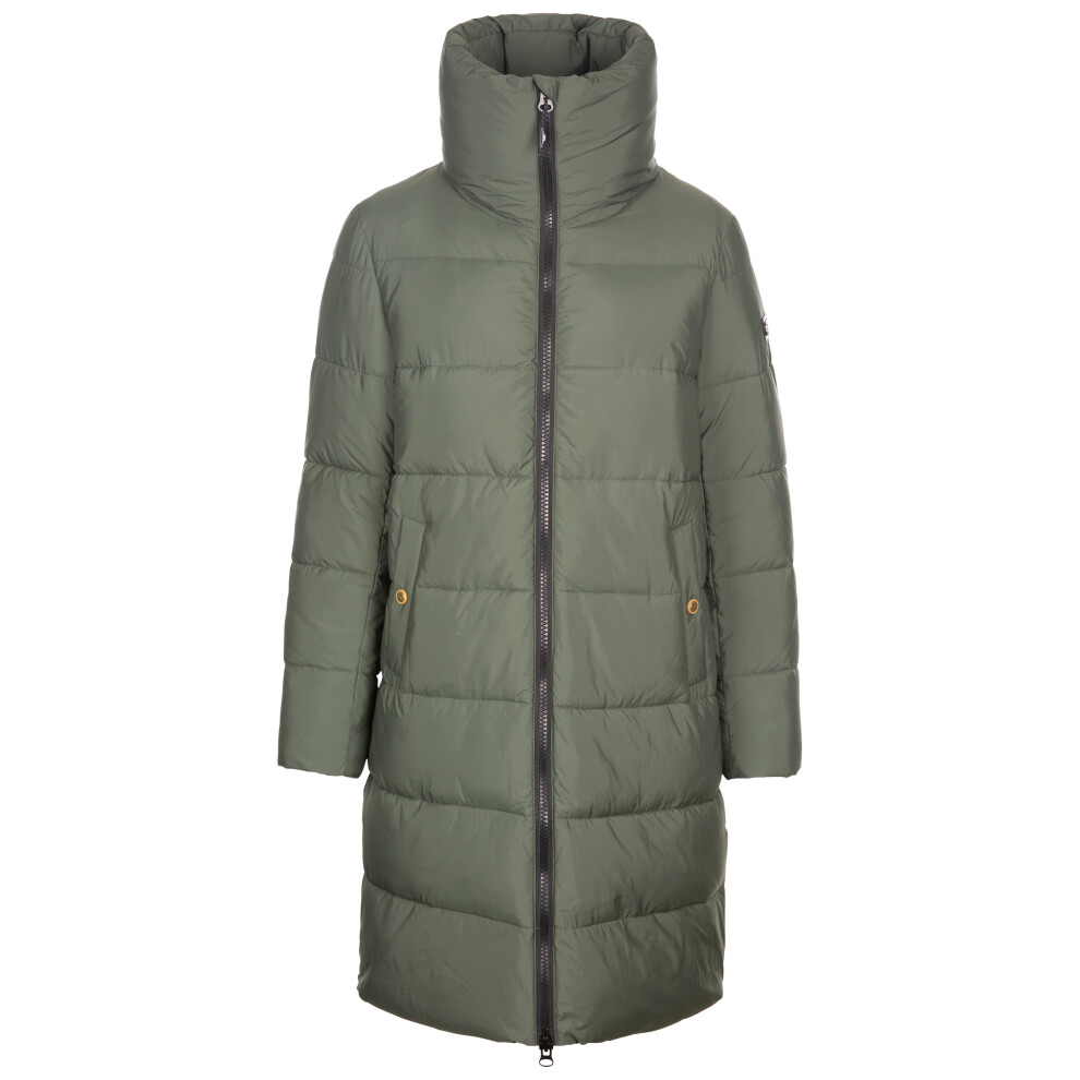 Trespass (12, Ivy) Womens Padded Jacket Deep Collar Faith