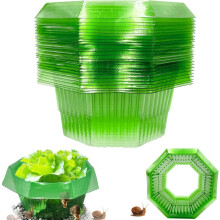 Schneckenschutz-Ringe Kragen 20 Stück Schutzringe für Gemüse — schneckenabwehr kragen, schutzringe für gemüse, set 20 stück