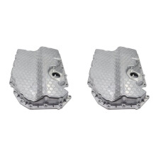 2X 06K103600R for A1 A3 Q2 TT MK7 Oil Pan Gearbox Oil Bottom Aluminum Case