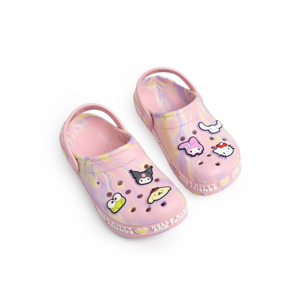 Hello Kitty (2 Uk Child) Clogs (Girls Pink)