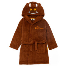 (12-18 Months) Gruffalo & Friends Bathrobe (Unisex Kids Brown)