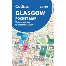 GLASGOW POCKET MAP MFO by Collins Maps Paperback Book