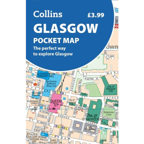 GLASGOW POCKET MAP MFO by Collins Maps Paperback Book