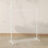Homcom Burro para Ropa Blanco 120 x 43 x 171 cm 3