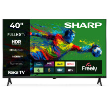 Sharp 40" Full HD Smart Roku TV [2025] - 2T-C40HD2225KB