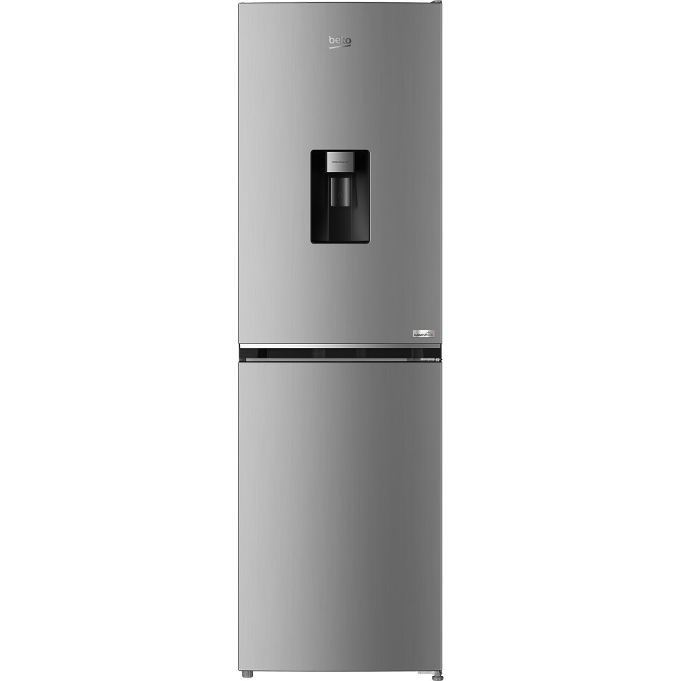 Beko - CNE4581DVPS - 181cm Fridge Freezer - 60/40 Split - Stainless Steel - Image 2