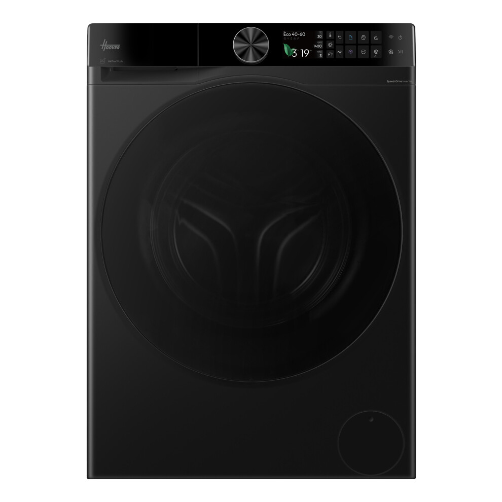 Hoover - Pro Wash Series 7 - 12kg Washing Machine - 1400 rpm - Matte Black - Image 3