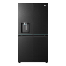 Haier Horizon American Fridge Freezer - Black - D Rated