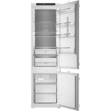 Hotpoint HPK2 5322 B4UK Wifi Connected 194cm 70/30 Integrated Frost Free Fridge Freezer with Sliding Door Hinge - White - E Rated