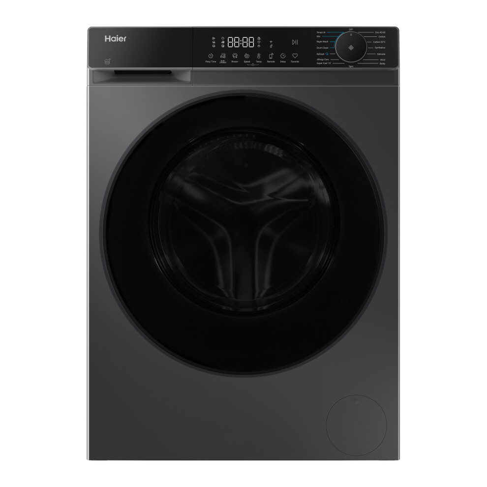 Haier X5 Plus Hw10bp14357aeguk 10Kg Washing Machine With 1400 Rpm - Graphite - A Rated