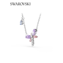 Swarovski Capsule Dragonfly Necklace, High-End Jewelry, Gift with Box