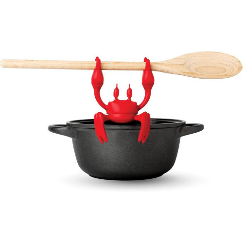 2-in-1 Crab Spoon Holder and Steam Release Rack