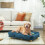 PawHut Sofá para Perro Azul 96 x 66 x 24 cm 2