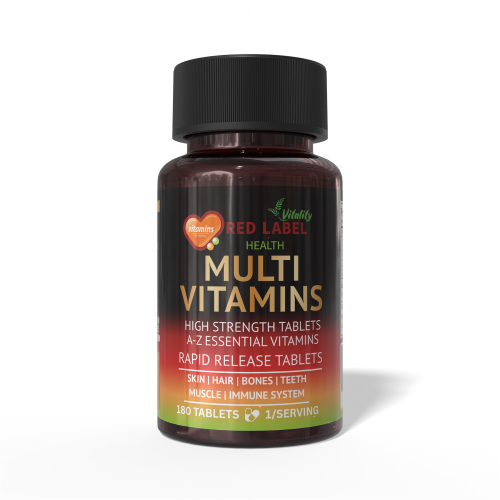 Daily Multi Vitamins 180 Tablets A-Z Essential Vitamins High Strength