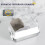 PawHut Arenero para Gato Blanco 60.5 x 40.5 x 45 cm 5