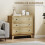 Homcom Cómoda para Dormitorio Marrón 80 x 35 x 76 cm 4