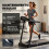 Homcom Cinta de Correr Negro 133 x 60 x 114 cm 5